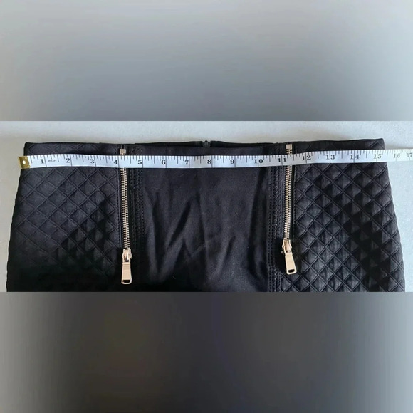 VEX Collection/ Quilted black pencil skirt/ Size EU 36(about size US L) - Picture 13 of 14
